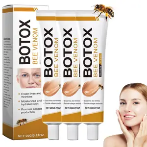 OUHOE Bee Venom Facial Cream: A gentle, hydrating, and brightening cream that refines, softens, and smooths the skin,Bee Venom Anti-Aging Cream Body Care Cosmetic