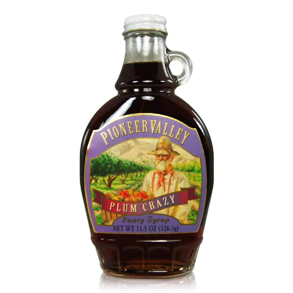 Plum Crazy pancake syrup  - made from fresh ripe American grown plums