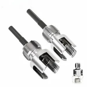 Dual-Specification Pipe Threading Tool Set, Durable & Wear-Resistant Design, Enhances Installation Efficiency, Ideal for Repair Tasks