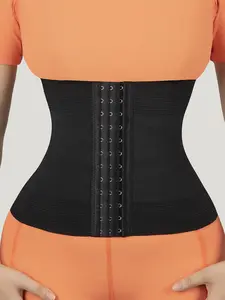 Women's Adjustable Waist Cincher Belt, Medium Control Shapewear, Elastic Fabric, Hook and Eye Closure, Hand Washable, Casual Style, Underwear