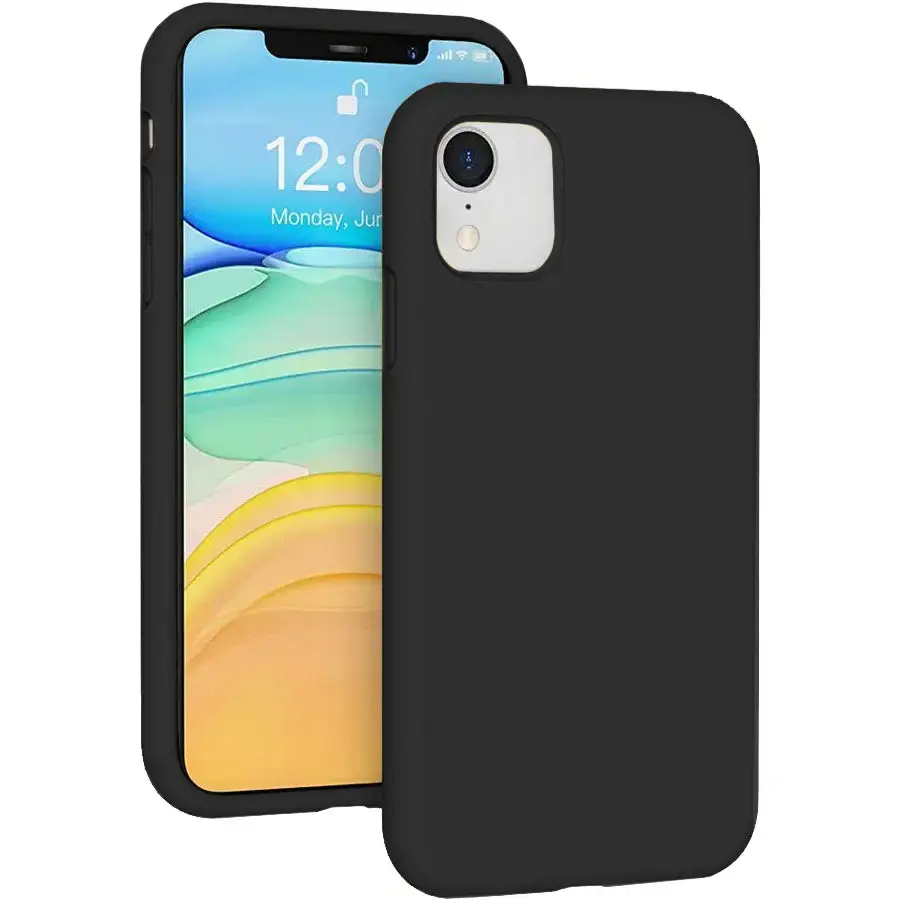 Entronix Case Designed for iPhone Xr Silicone Case, Protection Shockproof Dustproof Anti-Scratch Case, Liquid Cover Protective Resistance