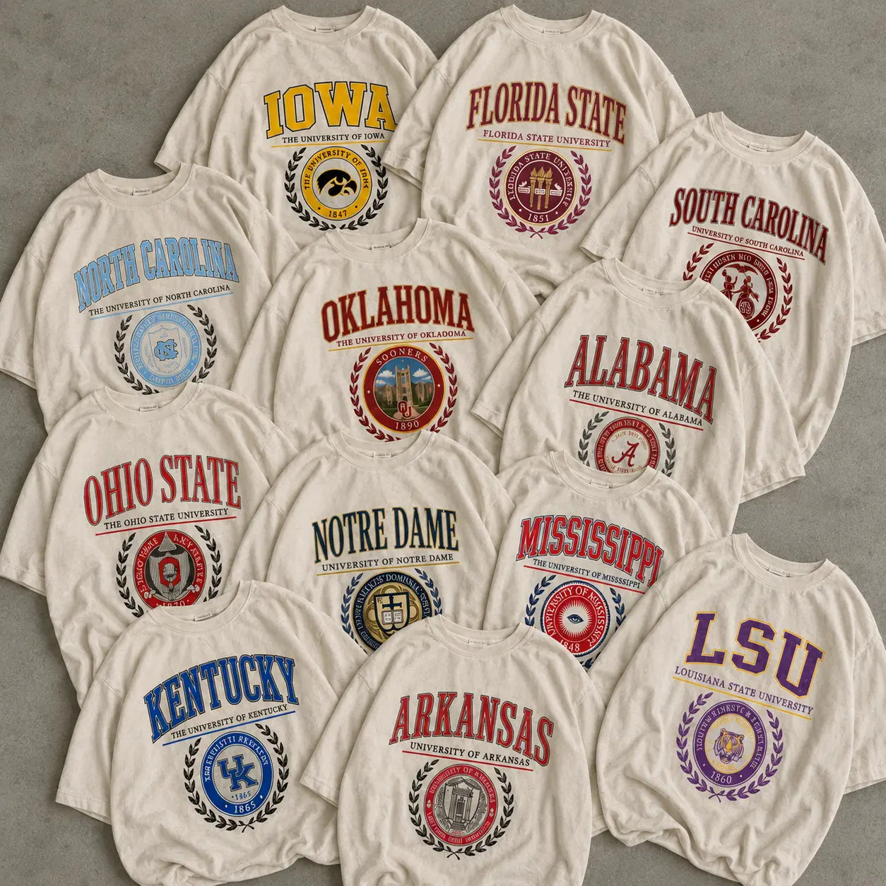 Vintage Collegiate University Graphic T-Shirt, Retro College Crest Tee, Distressed Campus Spirit Shirt, Classic Alumni Gift, Unisex Heavy Cotton Tee, Heritage Varsity Style, Vintage Academic Graphic Apparel
