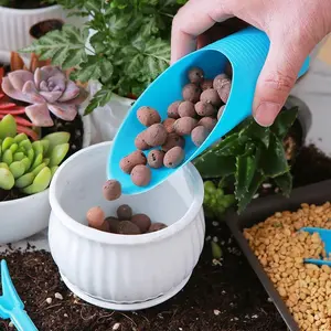 1Pc Circular shovel, succulent shovel, soil cup, gardening bucket shovel, plastic shovel, household gardening,vegetable planting, Portable Tool