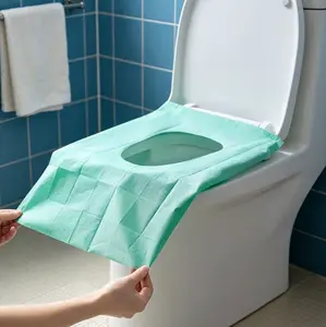 Disposable Toilet Seat Covers 20/50PCS – Pastel Toilet Seat Protectors for Home, Hotel & Salon, Portable Bathroom Hygiene Lid Covers