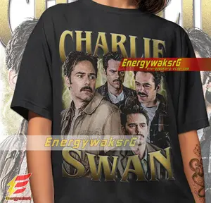 [Sale up to 50%] [Free Ship] Charlie Swan Vintage 90's T-Shirt, Billy Burke Fan Made Tee, Team Charlie Tee, Charlie Swan Fan