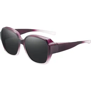 Sunglasses Fit Over Glasses, Fitover Eyewear Polarized, Face Shadow Sunglasses, UV Protection, Lightweight