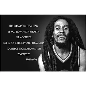 UnFramed, Marley Quote Posters For Classroom Black History Month Poster