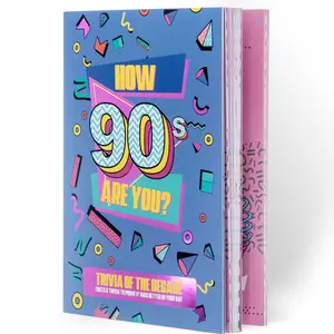How 90s Are You? Trivia Book - Nostalgia Puzzle Gift Book For Parents
