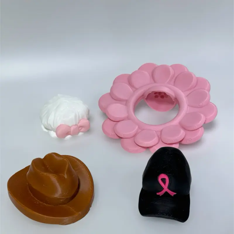 Desk Goose 3D Printed Accessories For 8-Inch Goose Cowboy Hat Bow  Decorative Home Decor Ornaments  Office Home Use