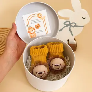 Grandparents Pregnancy Announcement Box – Baby Booties Reveal Gift