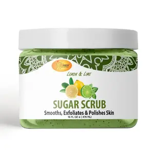 Spa Redi - Sugar Scrub - Lemon & Lime 16 oz