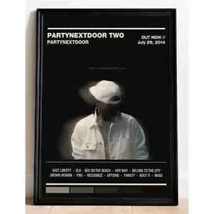 Music Album Cover Aesthetic Pictures Pop Hip Hop Rapper Partynextdoor Poster