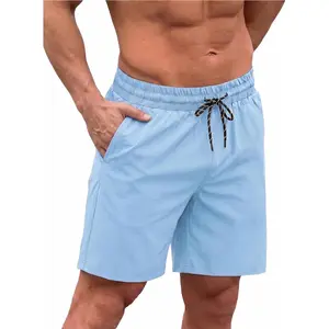Men's 2-in-1 Swim Trunk with Compression Liner Quick Dry Board Shorts - Lightweight Breathable Swimwear Bathing Suit for Beach Poolyongyi