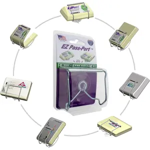 EZ Pass Holder - Indestructible Toll Pass Holder for EZ-Pass, I Pass, FasTrak, SunPass & SunPass Pro, Uni, NC QuickPass, EPass Xtra, 91 Express Lanes & mor