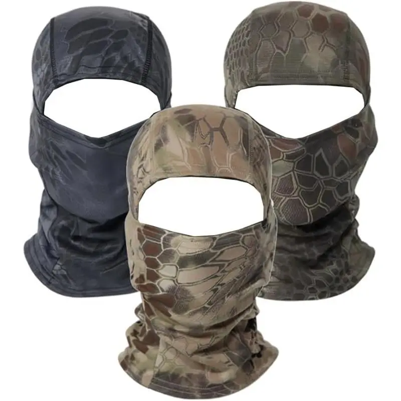 3 Pack Summer Balaclava Face Mask, Anti-UV Balaclava, Outdoor Sports Cycling Sun Protection Mask Full Face
