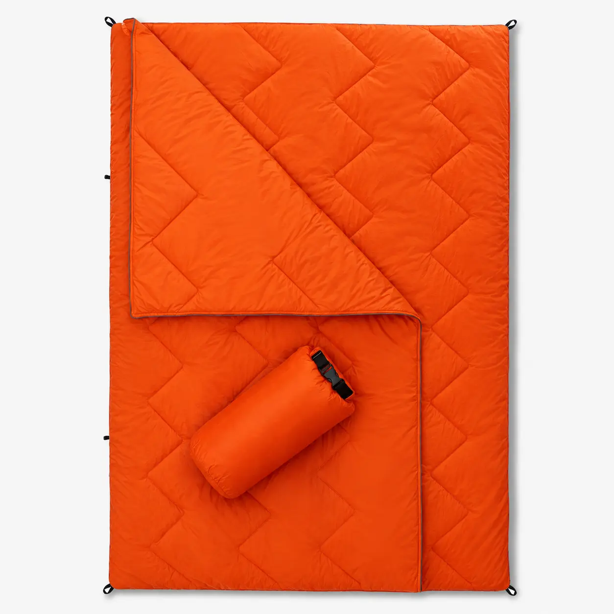 Down Puffy Camping Blanket for Home, Camping, Hiking, Fishing