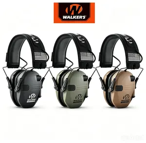 Head Mounted Tactical Noise Reduction Pickup Hearing Protection Earmuffs for Competition HuntingWork Sports Special Electronic Noise Reduction Earphones Adiustable Head mounted Headphones