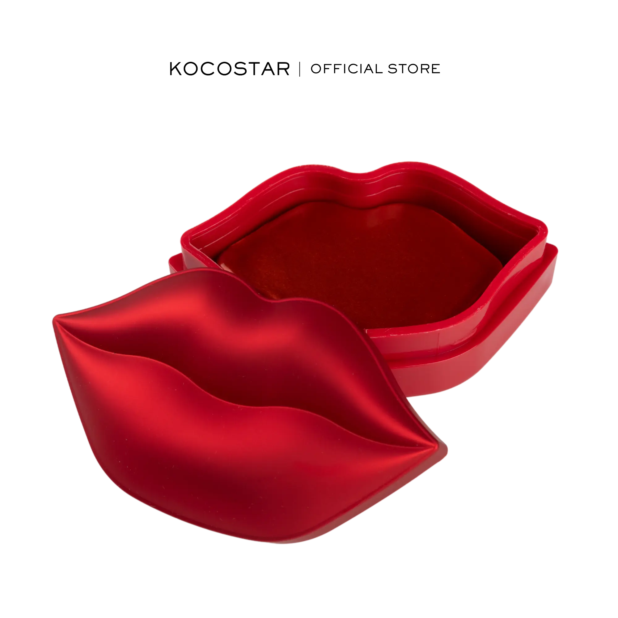 [Kocostar] Rose Lip Mask | Multi Functional Hydrating and Moisturizing Hydrogel Mask for Dry Skin and Chapped Lips (20 Count)