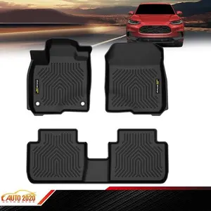TPE Floor Mats Liners Fit For 2023-2024 Honda HR-V HRV TPE All-Weather Floor Mats Liners