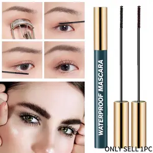 Thin Brush Mascara for Lower Lashes Precise Application Create Defined Natural Eyelashes No Mess