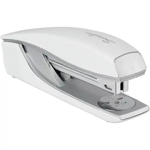 212 MAIN Swingline NeXXt Full Strip Style Metal Body Stapler, White, Brushed Top, Jam-Free