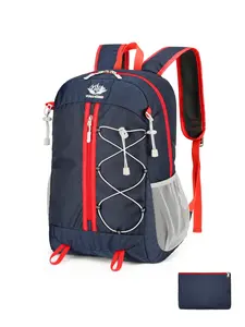 Outdoor Oxford Cloth Backpack, Ultra-Light Multi-Functional Casual Foldable Shoulder Bag, Large Capacity for Hiking and Cycling, Folding Backpack, Travel Backpack, Lightweight Backpack