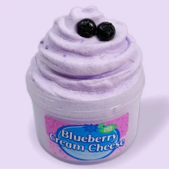 Blueberry Cream Cheese Slime