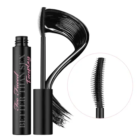 [Too Faced] Better Than Sex Foreplay Mascara Primer | Improves Mascara Wear | Nourishes Eyelashes | Boosts Lash Volume + Length