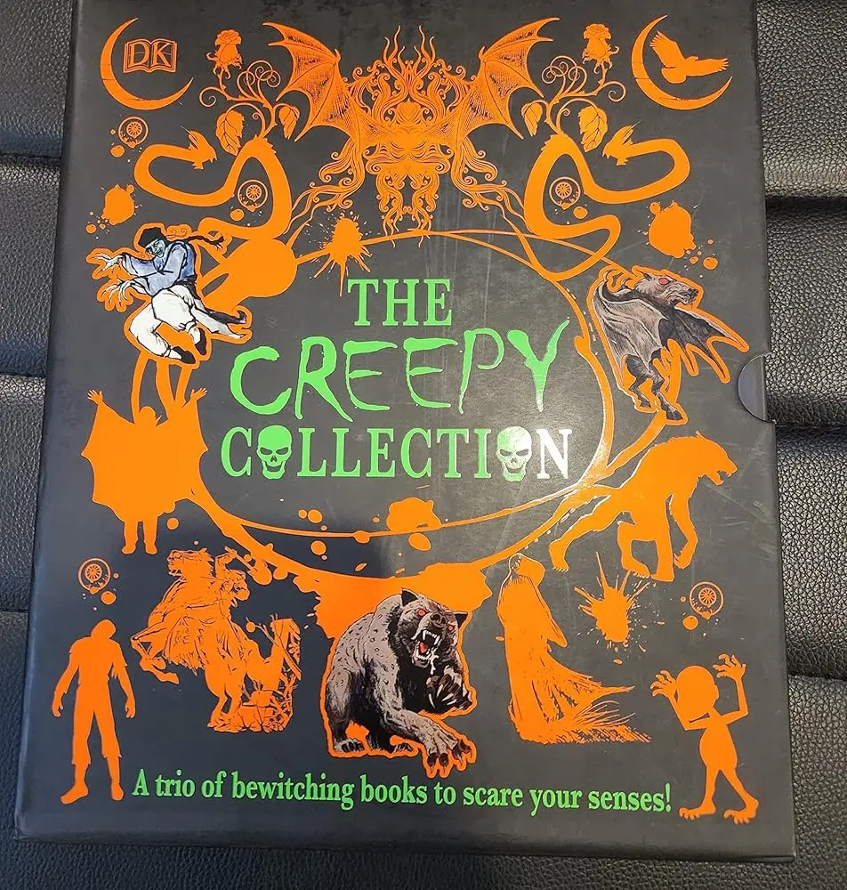The Creepy Collection Hardcover Box Set - 3 Scary Books with Eyewitness Accounts, Ideal for Horror Fans