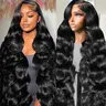 Body Wave Lace Front Wigs Human Hair 13x4 Lace Frontal Wig Body Wave Human Hair Wig Pre Plucked Wigs Human Hair With Baby Hair Natural Black