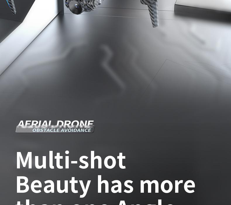 Aerial Drone C13s Pro 2026 - GPS Positioning, 4K UHD EISCamera, 5G WiFi FPV, Brushless Motors, Optical Flow Hover,Intelligent Obstacle Avoidance, Auto Return, 360° Stunt Roll,Two Batteries