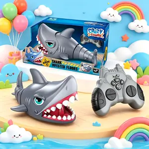 Remote Control Shark Toy,Children's Day Gif, RC Shark Robot with Interactive Biting Action, Rechargeable Fun Toy, Ideal Gift for Kids