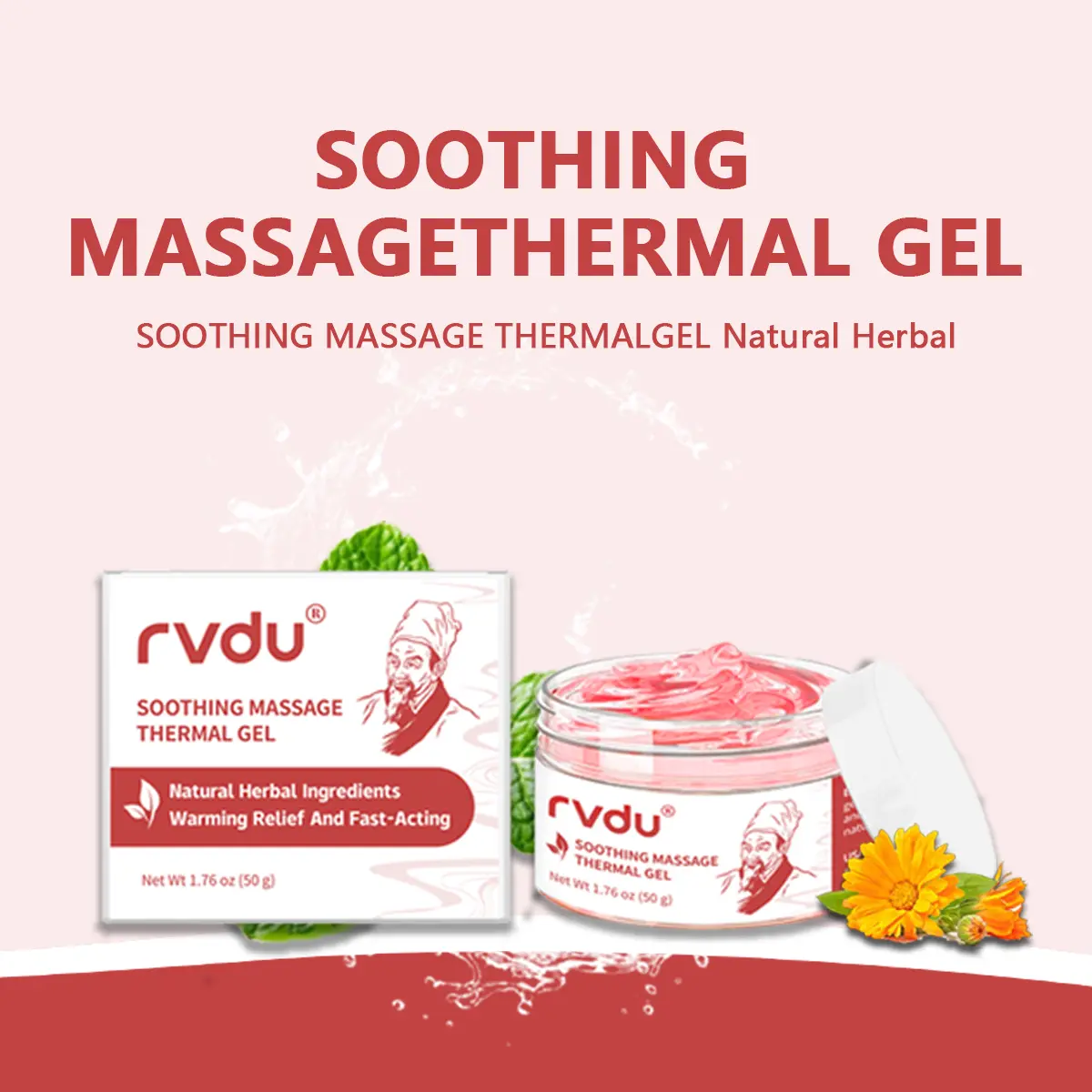 Deep Warming Massage Gel – Herbal Formula for Neck, Back, Joints & Muscles