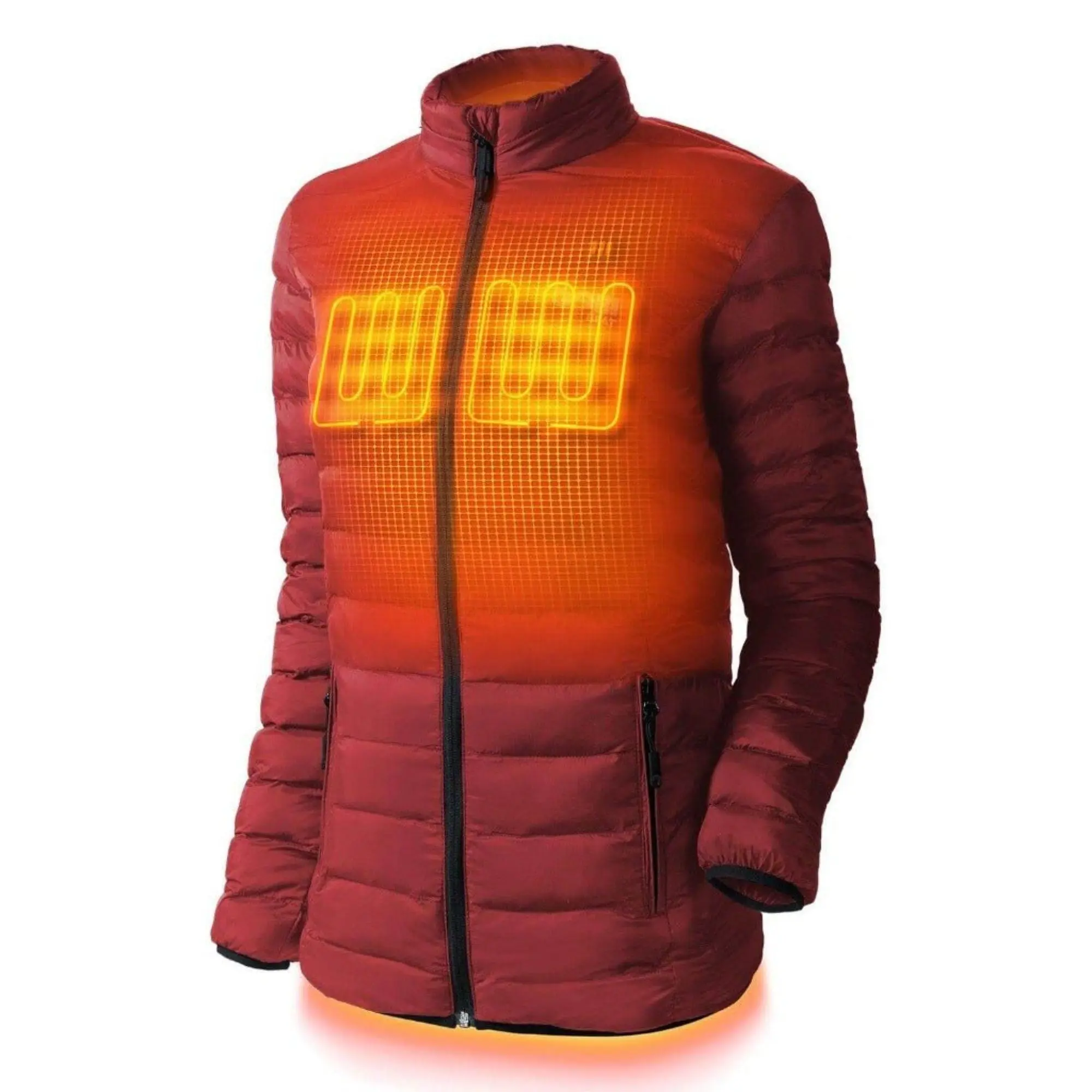 The Ultimate Winter Savior: Wolf Women’s Heated Jacket—Stay Warm, Look Chic, Conquer Cold! heated  puffer