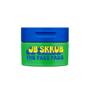 JB SKRUB The Face Pads for Teens - Gentle Cleansing Toner Pads with Succinic Acid & Niacinamide for Oil Control