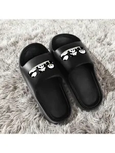 1pc 1pcs Unisex Panda Slippers - Slip-On House Suitable for Bathroom, Beach & Casual Wear - Lightweight Durable Sandals with Panda Print, Indoor/Outdoor Use for &, Year-Round Comfortable Footwear