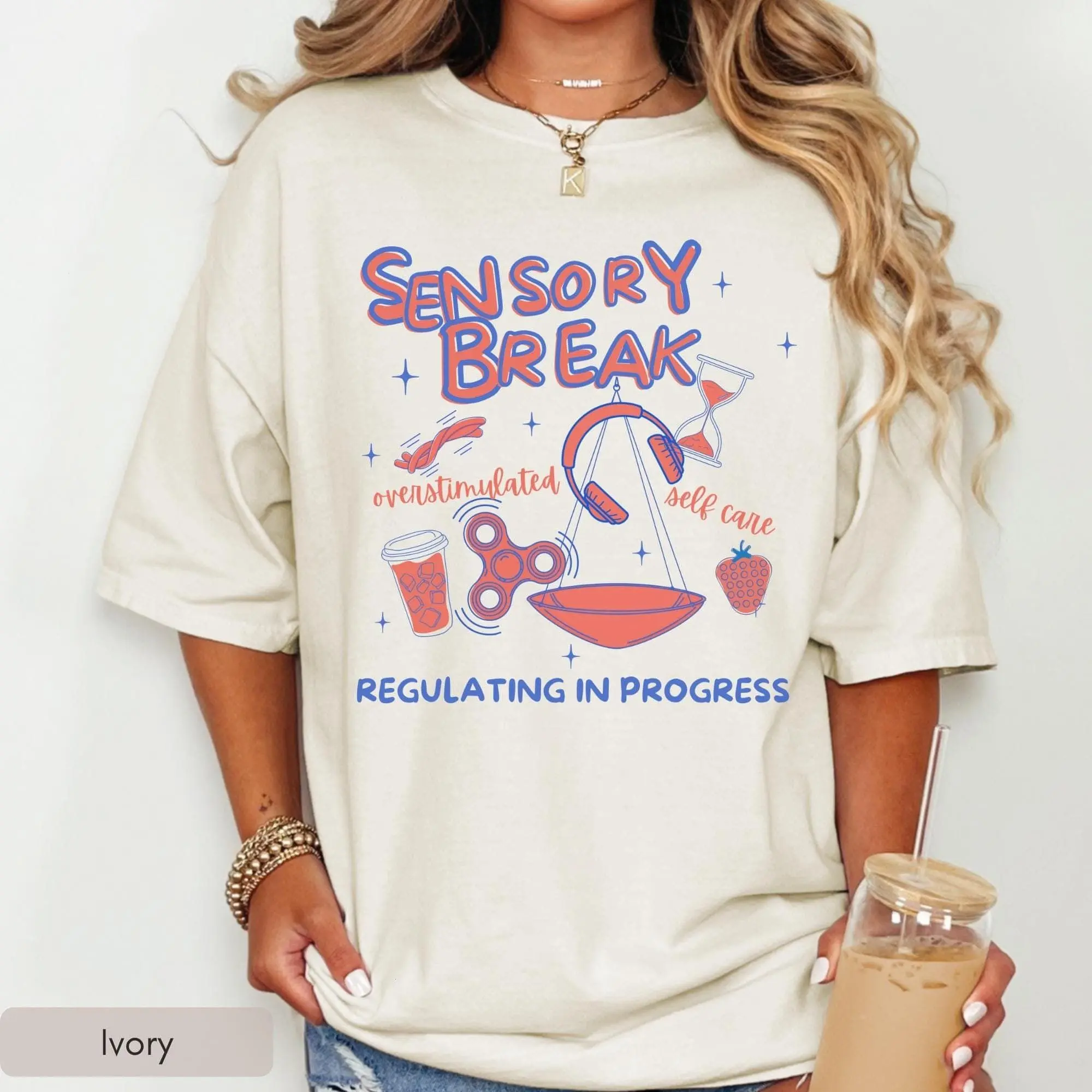 Occupational Therapy Shirt Comfort Colors Pediatric OT Tee Occupational Therapist COTA OT Appreciation Gift aba Therapy bcba Therapist Gift