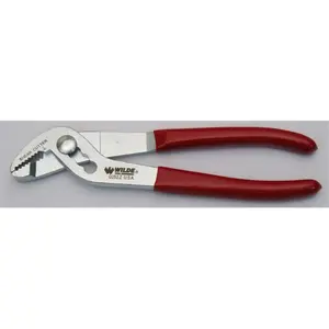 212 MAIN 10-Inch Water Pump Slip Joint Pliers - Polished Steel, Grip Tight, Adjustable Jaws, Clam Card Packaging (Sports & Outdoor Fishing Equipment)