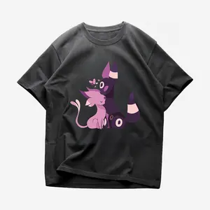 Espeon Umbreon, A93, Fun Graphic Tee, Pokemon Shirt, Eeveelution Art, Casual Outfit, Unisex Top, Cool Gift Idea