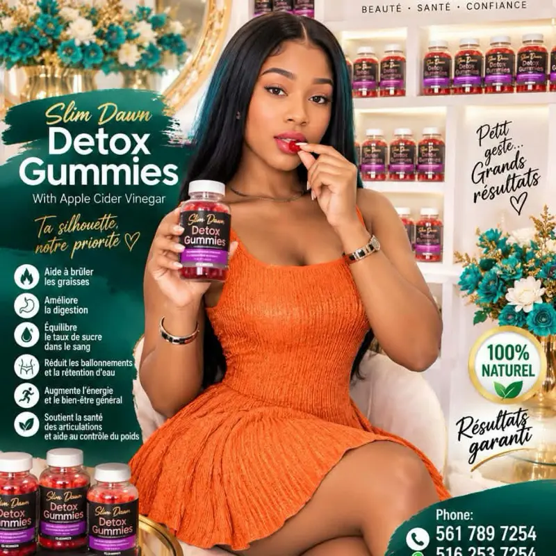 Detox Gummies 60 Count Supplement