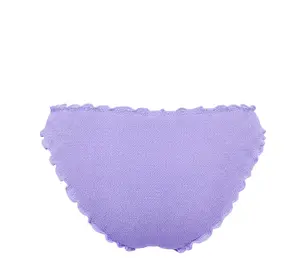 BERMUDA SCALLOPED FULL COVERAGE BIKINI BOTTOM