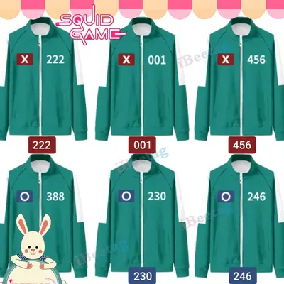 Squid Game No 33 TikTok Shop