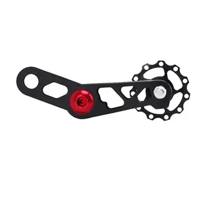 For MTB Bicycle Speed Single Bike Chain Tensioner Oval Disk Chainring Converteoa fL Ft