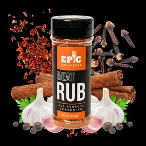 MEAT RUB BLEND-EPIC EATS & TREATS Chicken Garlic Flavor Spice