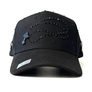 Hat Exodo 14-14 Total BLK Crystals edition