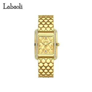 Classic square ladies' watch – featuring a clear dial and comfortable strap, this elegant and versatile timepiece is a timeless classic, perfect for everyday wear.
