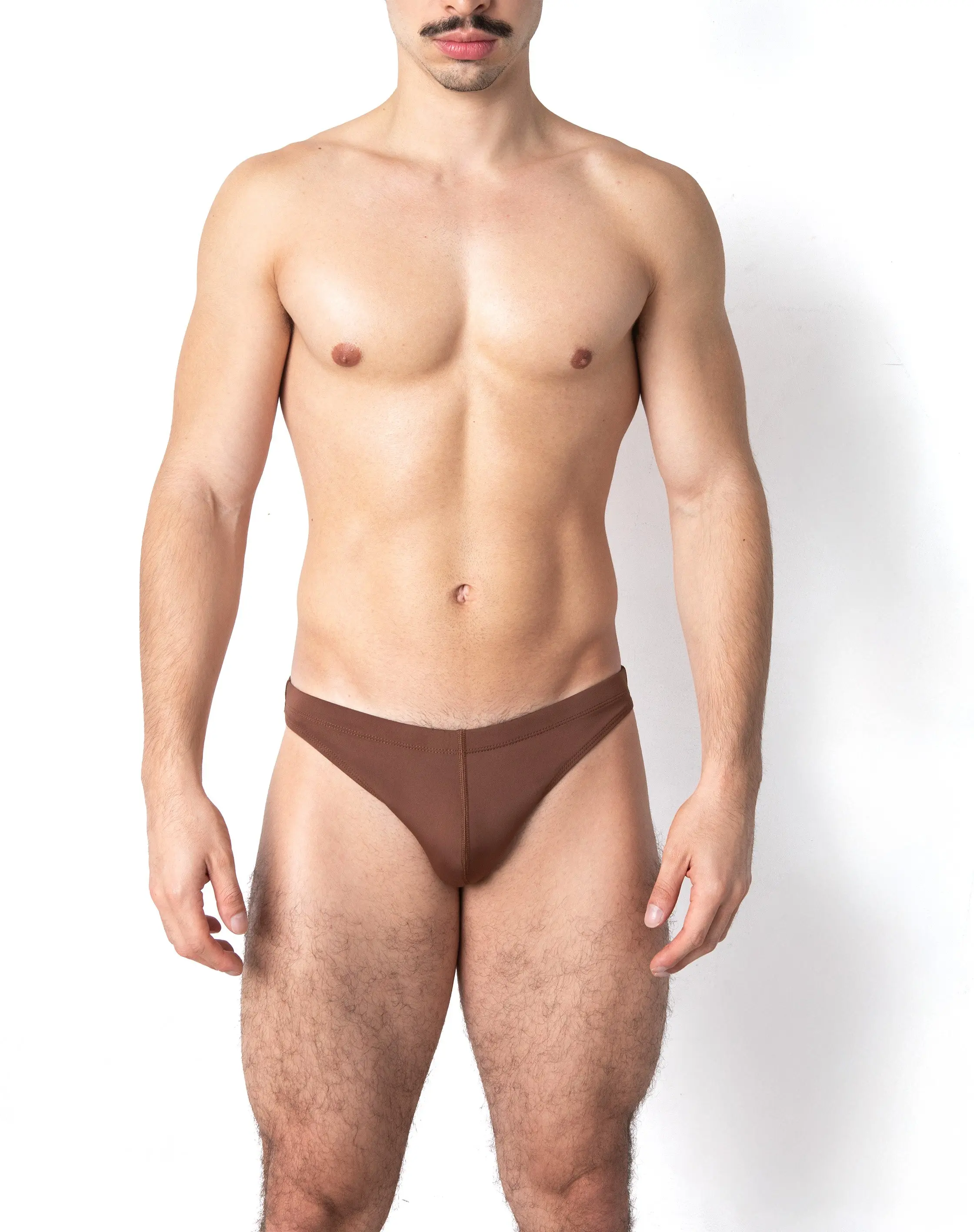 Swim Brief - Brown