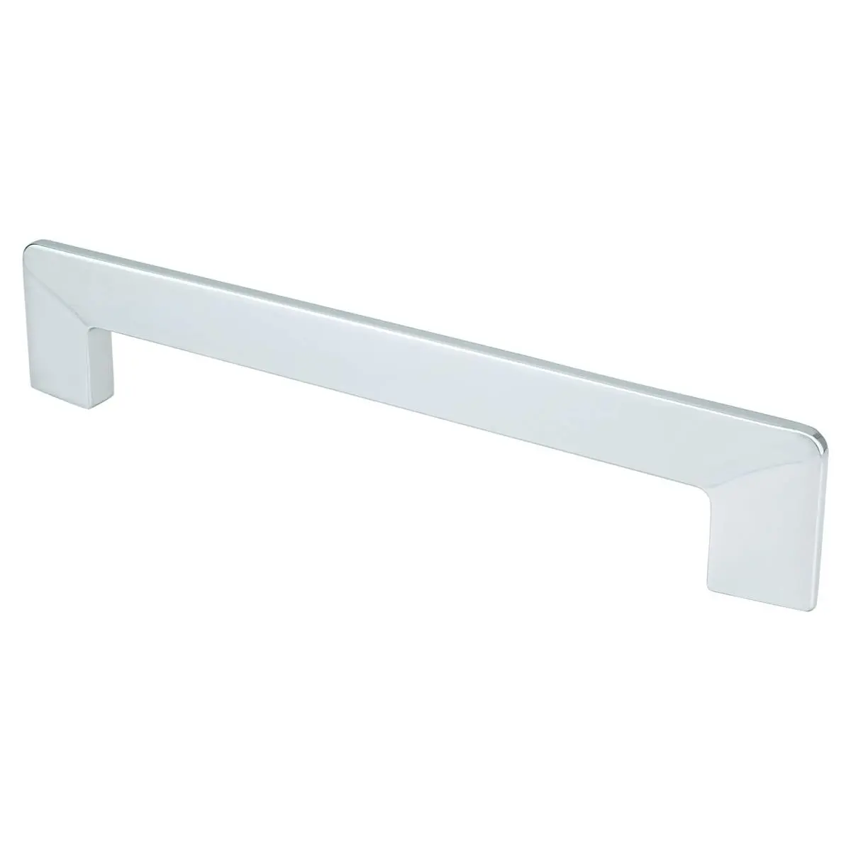212 MAIN R. Christensen Slim Edge Pull Door Hardware, 160 mm CC, Polished Chrome
