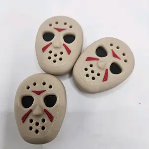MZM Digital Design Jason Mask Fidget Toy Unisex 3D Printed Magnetic Clicker Stress Relief Toy Unique Horror Design Collectible