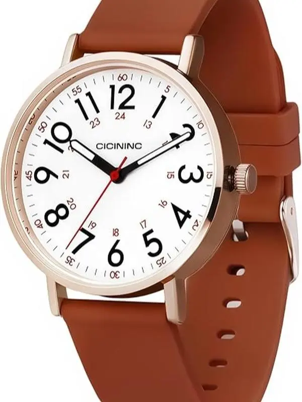 Watch with Second Hand Nursing for Women, Analog Watches for Nurses